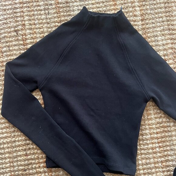 Zara Tops - zara mock neck top